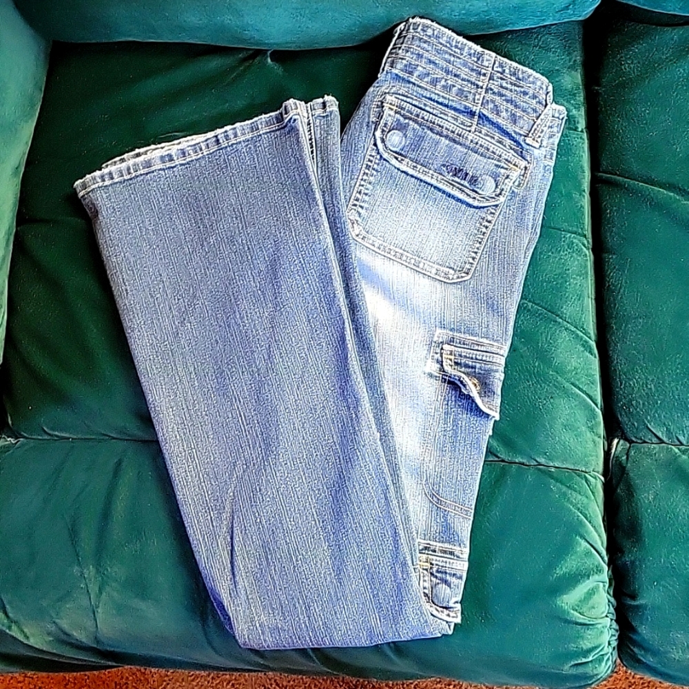 YMI trademark jeans w/ slight flare